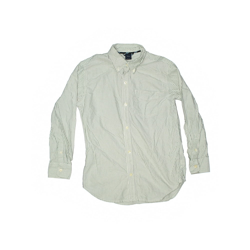 gap white button down shirt