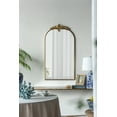thumbnail image 5 of DUOSONG 24" X 42" Arched Wall Mirror With Gold Metal Frame, Wall Mirror For Living Room Bedroom Hallway Gold Iron Household Supplies & Décor Mirrors Full Length Mirrors, 5 of 12