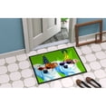 thumbnail image 4 of Carolines Treasures AMB1441JMAT Party Animals Jack Russell Terriers Door Mat Indoor Rug or Outdoor Welcome Mat 24x36, 4 of 4
