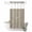 Gray, variant on No Hook Shower Curtain, Japanese Shower Curtains for Bathroom with See Through Top Window, Navy Blue Country Flowers Leaves Aesthetic Waterproof & Washable Bath Curtain Narrow 54"x78"