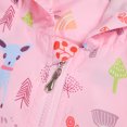 thumbnail image 5 of FYMNSI Toddler Girl Windbreaker Light Hooded Jacket Printed Zip Up Hoodie Spring Fall Rain Jackets Kids Clothes 4-5T, 5 of 9
