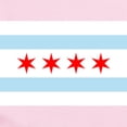 thumbnail image 2 of CafePress - Chicago Flag Body Suit - Baby Light Bodysuit, Size Newborn - 24 Months, 2 of 4