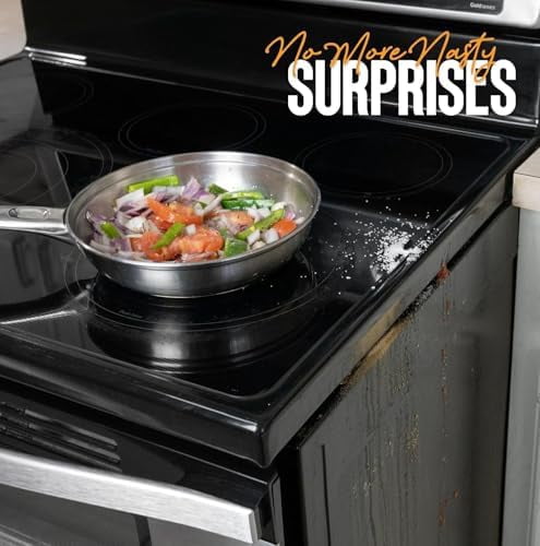 Stainless Steel Stove Gap Covers (2 Pack) Adjustable Length 13.8" to 27.5" Stove Gap Covers Stainless Steel, Steel Adjustable Stove Gap Covers, Counter, Oven & Stove Gap Filler