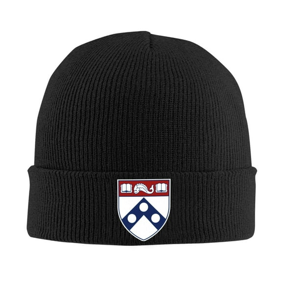 University Of Pennsylvania Hat Knitted Winter Beanie Warm Acrylic