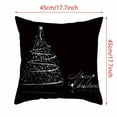 thumbnail image 2 of Christmas Cotton Linen Throw Pillow Case Cushion Cover Home Sofa Decor, 2 of 3