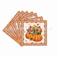 thumbnail image 5 of Fall Party Plates and Napkins Party Supplies, Autumn Pumpkin Leaves Tableware Set with Cups,Banner,Pumpkin Tablecloth for Fall Harvest Party Thanksgiving Dinner Party Decorations, 5 of 8