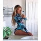 thumbnail image 1 of Traje de baño para mujer, sexy, deportivo, de manga larga, estampado, para surfear, 1 of 6