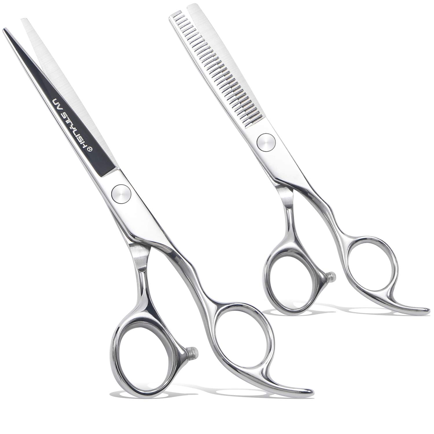Professional Hair Cutting Scissors Thinning Shears Set inch Japanese Stainless Steel Razor Edge Haircut Kit - Best For Men women Kids Barber Salon Professional Hair Cutting Scissors Thinning Shears Set inch Japanese Stainless Steel Razor Edge Haircut Kit - Best For Men women Kids Barber Salon