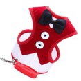 thumbnail image 4 of <p>Dog Harness Leash, Durable Bow Tie Sturdy Pet Vest Traction Rope Set Comfortable Breathable Colorful  For Walking</p>, 4 of 7