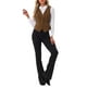thumbnail image 2 of CHALECO DE VELVET INSPIRE CHIC PARA MUJER, SIN MANGAS, ESTILO RETRO, BLAZER STEAMPUNK, VESTIDO ELEGANTE, TAMAÑO M, COLOR MARRÓN OSCURO, 2 of 6