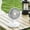 White, variant on Floleo Round Base Mini Desk Fan, USB Rechargeable Portable Desktop Fan, Quiet Personal Cooling Fan for Home Office Outdoor Use, Summer Gift Idea