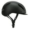 thumbnail image 3 of Casco de bicicleta ligero, ajustable, transpirable, con luces LED delanteras y traseras para desplazamientos en bicicleta, 3 of 12