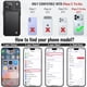 thumbnail image 4 of Funda billetera Vinich para iPhone 17 Pro Max de 6,9" con RFID, negra, 4 of 9