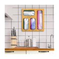 thumbnail image 4 of Bamboo Zipper Closure Bag Organizer For Drawer - Closure Bag Organizer For Drawer Storage Bag Organizer Kitchen Drawer, 4 of 5