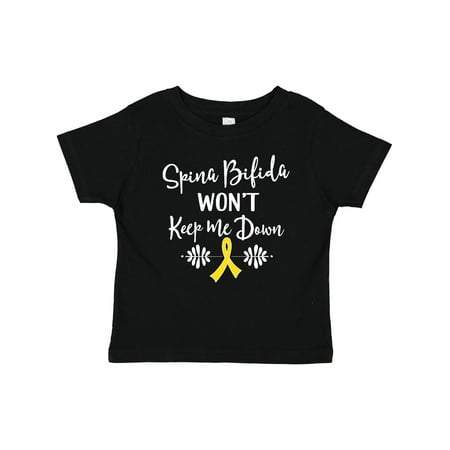 

Inktastic Spina Bifida Awareness Message Ribbon Gift Baby Boy or Baby Girl T-Shirt