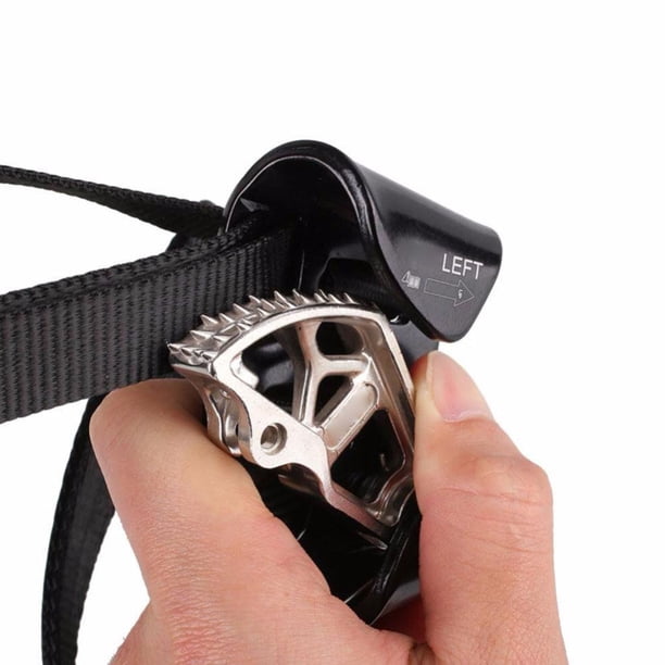 Ascendeur De Pied SOB – Alliage Aluminium-magnésium – Boucle Ajustable, Sangle Solide – Pour Escalade, Spéléologie, Accrobranche, Sauvetage
