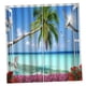 thumbnail image 1 of Cortinas de cascada para sala de estar y dormitorio, 2 unidades Playa, 1 of 7