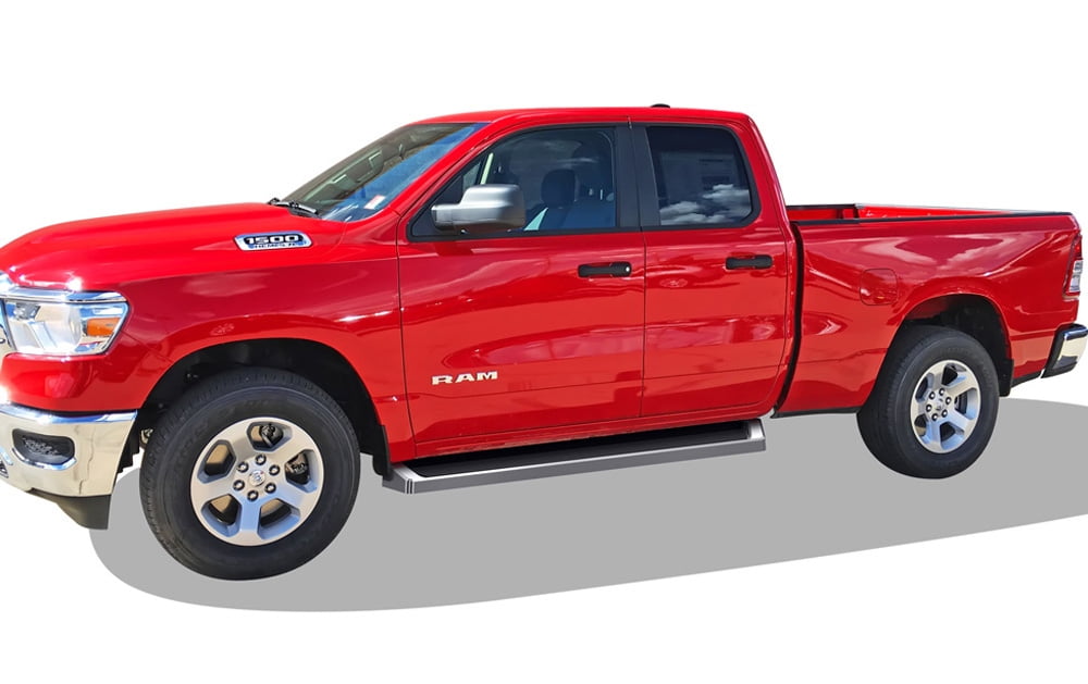 APS Running Boards Style Compatible with Ram 1500 2019-2025 Quad Cab for New Body Style Only (Exclude 19-24 Ram 1500 Classic) (Nerf Bars Side Steps Side Bars)