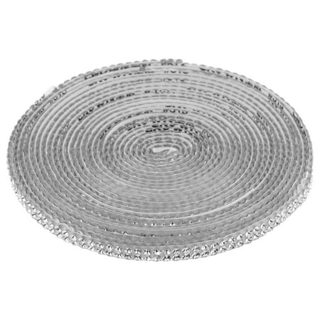 Soimiss DIY White Rhinestone Car Trim p for Auto Interior and Exterior Decoration