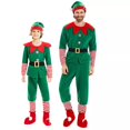 thumbnail image 1 of Disfraz de duende navideño para niños, adultos, niños y niñas, conjunto de ropa, Cosplay, vestido de Navidad, trajes a juego para la familia de Año Nuevo zhangyuxiang unisex, 1 of 2
