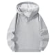 thumbnail image 1 of WILLBEST Sudadera con Capucha para Hombre, Suéter Cálido De Invierno, Informal, De Color Sólido, con Cremallera, con Botón En El Medio Pecho, Manga Larga, Ropa De Calle Cómoda XXGrande, 1 of 3