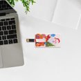 thumbnail image 4 of Forma de tarjeta de Navidad, Unidad flash USB, Unidad de memoria USB U Disk, USB 2.0 Stick Pen Drive Unidad USB Memory Stick Almacenamiento externo 32 GB Sunnimix Bolígrafo de memoria de unidades flash, 4 of 7