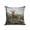 Green, variant on Forest Deer Outdoor Throw Pillow with Insert, 18"x18" Country Wilderness Farmhouse Mountain Pine Tree Lake Waterproof Decorative Square Patio Pillows for Small Patio Chairs, Balcony, Couch