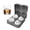 Gray, variant on 2 PCS Set Ice Cube Tray, 2.5inch Ice Cube Molds, 2 Cavity Silicone Rose & 2 Diamond Ice Ball Maker, Easy Release Large Ice Cube Form for Chilling Cocktails, Whiskey, Bourbon & Homemade Juice