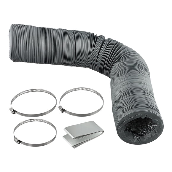 Lefu 110mm Fan Pipe Flexible Pvc Aluminum Tube 6m Air Conditioning Hose Air Vent Duct
