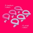 thumbnail image 4 of (2 pack) Conair Heatless Spiral Rollers, 18-Pack Flexible Curlers for Bouncy Curls, 4 of 8