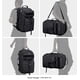 thumbnail image 2 of Mochila de viaje WITZMAN B688 negra de 45 litros para hombre con portátil de 17 pulgadas, 2 of 8
