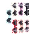 thumbnail image 4 of Lunettes de Soleil pour Enfants, Lunettes de Soleil en Forme de Cœur PC pour Camping pour Activités Extérieures, 4 of 8