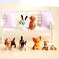 thumbnail image 2 of 6x Figura de Cachorro Gato de Simulación en Miniatura Adorno de Patio Jardín perfke Casa de muñecas perro mascota en miniatura, 2 of 8