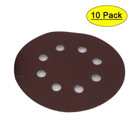 

5 Dia 1000 Grit 8 Holes Abrasive Sanding Disc Sandpaper 10pcs