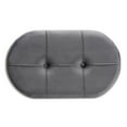 thumbnail image 5 of Baxton Studio Simone Mid-Century Modern Upholstered Ottoman, 5 of 5