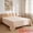 Apricot 63"x91", variant on Unique Bargains Cotton Flat Sheet Soft and Cozy Bedding Essential Blue 91"x96"