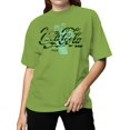 thumbnail image 2 of Officially Licensed Coca Cola Classic Coke Bottle Design Women's T-shirt, 2 of 3
