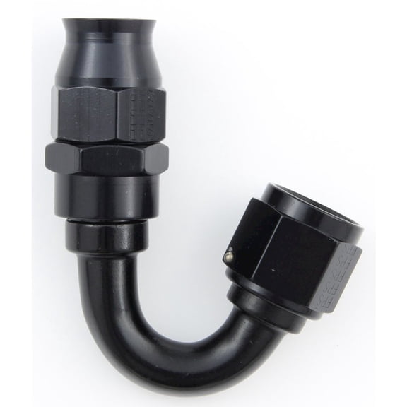 Fragola Hose Fitting #10 150 Deg PTFE Black