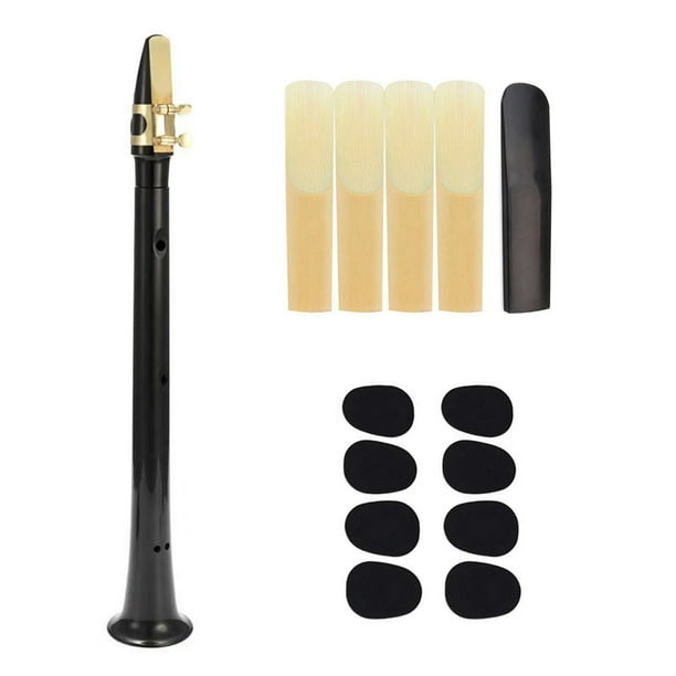Bb Mini Saxophone Sax ABS with Alto Mouthpieces 2pcs Reed Carrying Bag  Woodwind Instrument