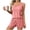 Womens Pajamas Pink, variant on ylioge Short Pajama Sets for Women 2 Piece Lightweight Solid Color Sleeveless Tank Tops Wide Leg Shorts Breathable Sleepwear Homewear Pajamas Outfits