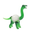 thumbnail image 2 of Dinosaurio de cristal para niños, regalo de inauguración de la casa, hecho a mano para terraza, patio, césped. Verde, 2 of 9