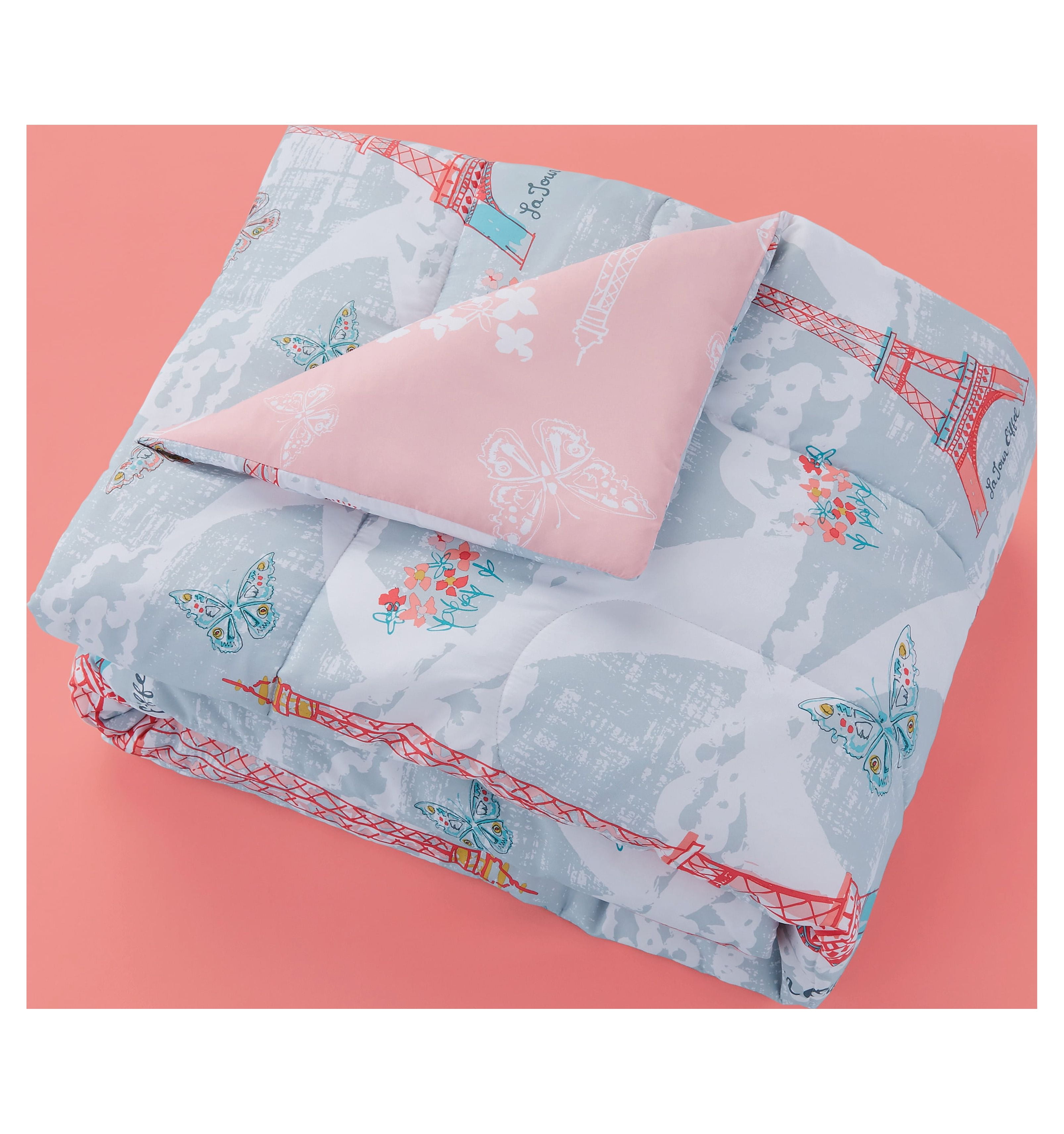 Your Zone Paris Bed in a Bag Coordinating Bedding Set, Full
