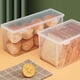 thumbnail image 5 of Caja Para Guardar Pan, Bocadillos, Verduras, Frutas Y Pasteles. Recipiente Transparente Para Pan Con Tapa Para Armario. 30 X 10,5 X 13 Cm., 5 of 8