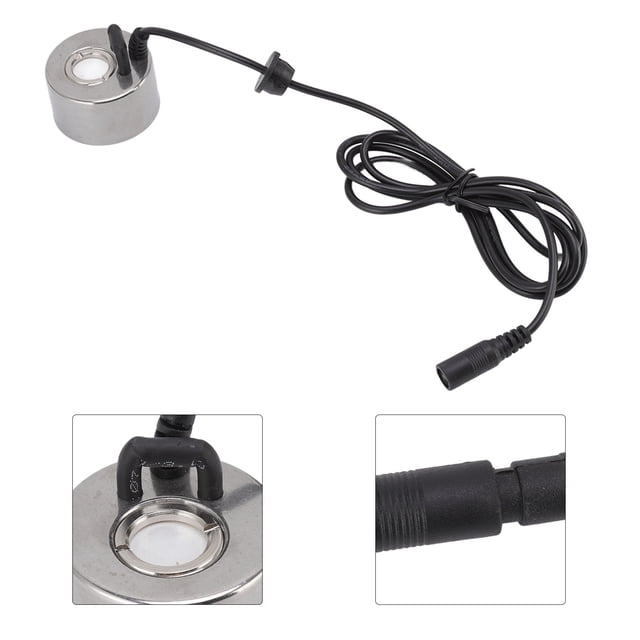 Atomizador Ultrasónico De Fuente De Agua Para Estanque De Acero Inoxidable, Generador De Niebla Para Pecera De Rocalla, Florero