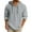Gray, variant on Men's Hooded T-Shirt in Solid Color, Made from Cotton and Linen, Casual Long-Sleeved Top for Breathable Comfort and Everyday Styles,Beige,L