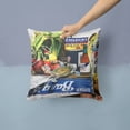 thumbnail image 2 of Carolines Treasures 1008PW1414 Crab in the Middle Decorative   Canvas Fabric Pillow 14Hx14W multicolor, 2 of 4