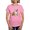Pink, variant on CafePress - Sitting Bulldog Women's Classic T Shirt - Women's Traditional Fit Dark T-Shirt