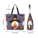 thumbnail image 5 of Disketp Halloween Gnomes Bolsa Tote Estampada para Mujer, Bolso de Hombro y de Mano para Compras y Viajes, 5 of 8