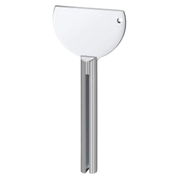 Toothpaste Tube Squeezers, 1 Pc Stainless Steel Toothpaste Squeezer, Metal Manual Dispenser Roller Tube Wringer, Tube Key Tooth Paste Squeezer for Home Toothpaste Paint, Cream, Semi-Circular