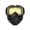 B, variant on - 7.5in Motorcycle Face Mask with Goggles, Windproof Full Face Shield, Anti-Fog Protective Mask for Cycling Skiing Outdoor Sports (B)